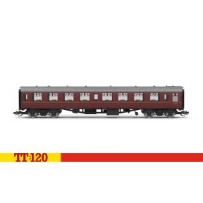 Hornby TT4096A TT Gauge BR Mk1 Tourist Second Open TSO BR Maroon E4050