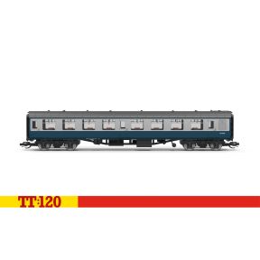 Hornby TT4097B TT Gauge BR Mk1 Tourist Second Open TSO BR Blue & Grey W4939