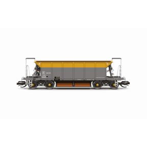 Hornby TT6063 TT Gauge YGB Seacow Civil Engineers Grey And Yellow 980100
