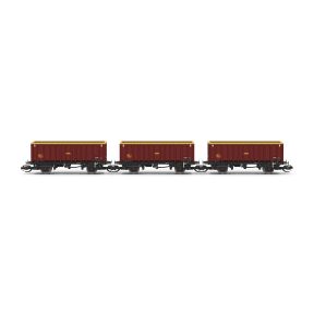 Hornby TT6077 TT Gauge Pack Of 3 MEA Wagons EWS