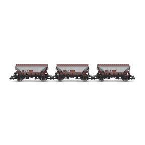 Hornby TT6084 TT Gauge Pack Of 3 CDA Hoppers EWS
