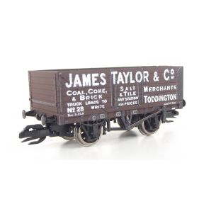 Peco TTC021 TT Gauge 7 Plank Wagon James Taylor & Co. CMC Exclusive