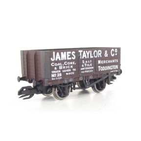 Peco TTC021 TT Gauge 7 Plank Wagon James Taylor & Co. CMC Exclusive