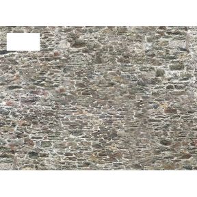 Scale Model Scenery TX220 OO Gauge Old Stone Wall Texture Paper Pack Of 5
