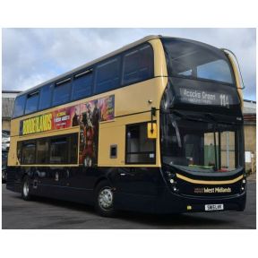 Northcord UK6546 ADL Enviro 400 National Express West Midlands Heritage Livery 6148 SN15 LHV