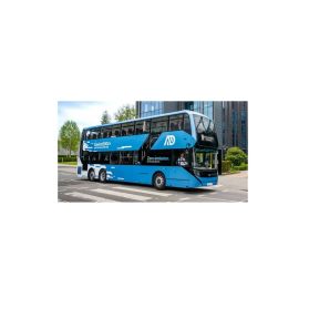 80M Model Bus UK76031 ADL Alexander Dennis Enviro500EV Zero Emission Livery Demonstrator
