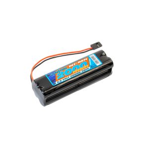 Voltz VZ0181 2000mAh 9.6v TX Square Battery With Futaba Connector