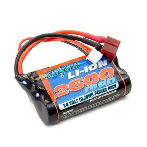 Voltz VZL22600D Li-Ion 7.4v 2600mAh Battery with Deans T-Plug