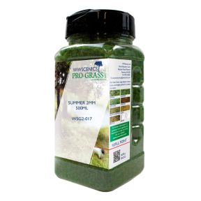 WWScenics WSG-2017 2mm Summer Static Grass 500ml Canister