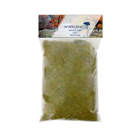 WWScenics WSG-2031 1000ml 2mm Winter Static Grass 100g