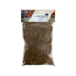 WWScenics WSG-6031 1000ml 6mm Winter Static Grass 100g