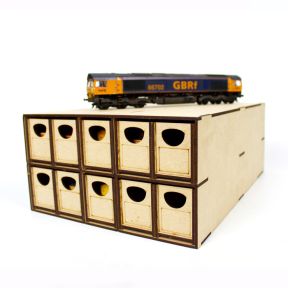 WWScenics WSLC-012 Loco Storage Box 10 Drawers