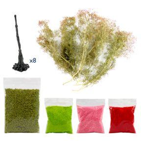 WWScenics WSLF-059 Spring Realistic Tree Making Kit