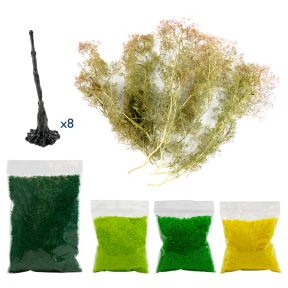 WWScenics WSLF-060 Summer Realistic Tree Making Kit