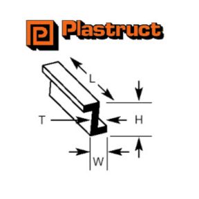 Plastruct Z-Beam Section - Various Sizes To Choose