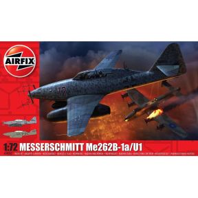 Airfix A04062 Messerschmitt Me262-B1a Plastic Kit