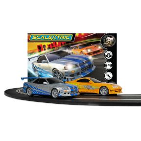 Scalextric C1465 Fast and Furious 25 Years Supra vs R34 Starter Set