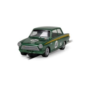Scalextric C4540 Ford Lotus Cortina Goodwood 2023 Andrew Jordan + David Dickenson