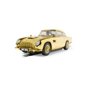 Scalextric C4550A Aston Martin DB5 James Bond Goldfinger 60th Anniversary Gold Edition