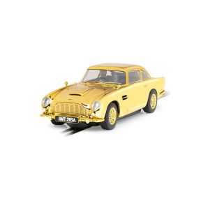 Scalextric C4550A Aston Martin DB5 James Bond Goldfinger 60th Anniversary Gold Edition