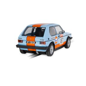 Scalextric C4609 Volkswagen Golf Gti Gulf Edition