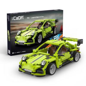 CaDA C52024W Legend Pull Back Racing Car Plastic Brick Kit