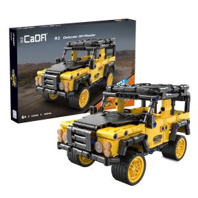 CaDA C52028W Defender Pull Back Off Roader Plastic Brick Kit