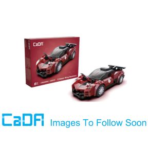 CaDA C55059W Crimson Wing Racing Car Plastic Brick Model Kit