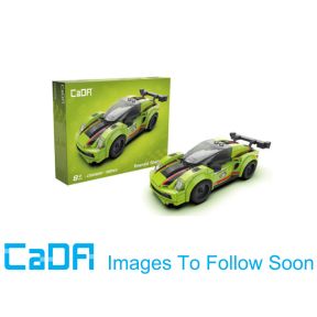 CaDA C55061W Emerald Shadow Sprint Racing Car Plastic Brick Model Kit