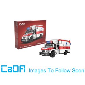 CaDA C55066W MedSwift Ambulance Van Plastic Brick Kit