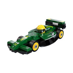 CaDA C55105W Mini Green Circuit Racing Car Plastic Brick Set