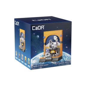 CaDA C56043W Apollo 11 Lunar Module Plastic Brick Kit