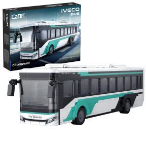CaDA C59007W Iveco Crossway Bus Plastic Brick Model Kit