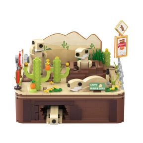 CaDA C71008W Kinetic Prairie Dogs Plastic Brick Kit