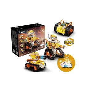CaDA C83003W W-BOT Code Robot 3-In-1 Plastic Brick Kit