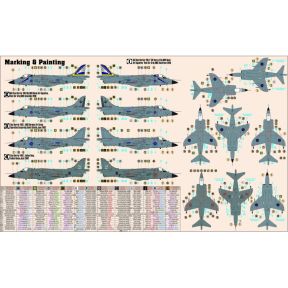 MisterCraft D-101 Harrier FRS1 50 Years 800 NAS Plastic Kit