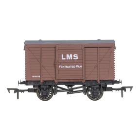 Dapol 4F-011-118 OO Gauge LMS 12 Ton Van LMS Bauxite 155035