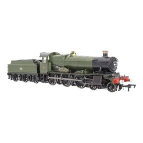 Dapol 4S-001-014S OO Gauge GW Manor 4-6-0 7802 'Bradley Manor' BR Green Late Crest With Cambrian Coast Express Embellishments DCC Sound Fitted