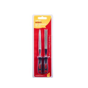 Amtech E1868 Diamond File set 2 pk