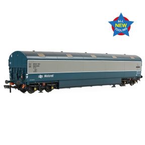 EFE Rail E86010 OO Gauge Newton Chambers Car Carrier E96299E BR Blue & Grey Weathered