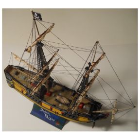 MisterCraft F-61 Pirate Ship Black Falcon Plastic Kit