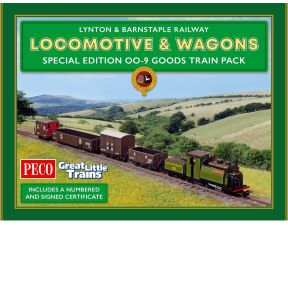 Peco GR1003 OO-9 Lynton and Barnstaple Freight  Train Pack