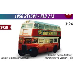Sunstar H2930 AEC Regent III RT1591 KLB 713 1950 London Transport Mummy Movie Version