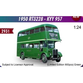 Sunstar H2931 AEC Regent III RT3228 KYY 957 1950 Greenline