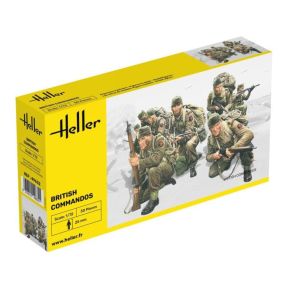 Heller 49632 British Commandos Plastic Kit
