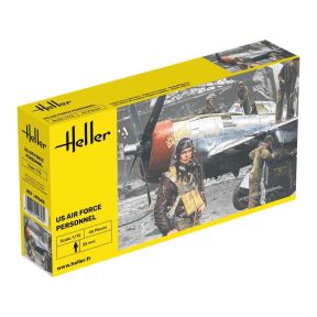 Heller 49648 US Air Force Personnel Plastic Kit