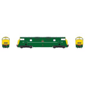 Heljan 42403 OO Gauge Class 42 Warship D808 'Centaur' BR Green Full Yellow Ends DCC Sound Fitted