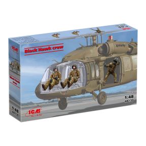 ICM 48130 Black Hawk Helicopter Crew Plastic Kit