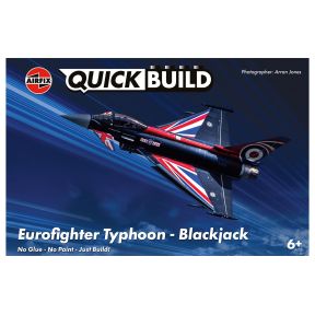 Airfix J6059 QUICKBUILD Eurofighter Typhoon Blackjack Plastic Kit