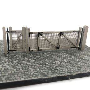 Scale Model Scenery LX484 OO Gauge NYMR Crossing Gates Laser Cut Kit